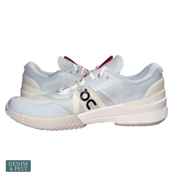 NEW On The Roger Pro 2 Clay Tennis Shoes White Pink Swiss Engineered Men’s 12 main image 7